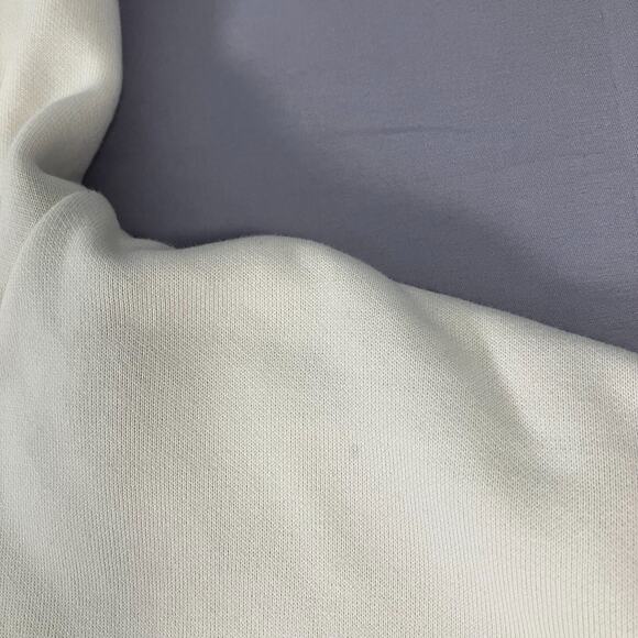 Puma Essentials Hoodie Women's Large Cream Beige Pullover Sweatshirt Logo - Picture 8 of 14